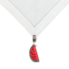 Load image into Gallery viewer, Watermelon Tablecloth Weights. Set of 4