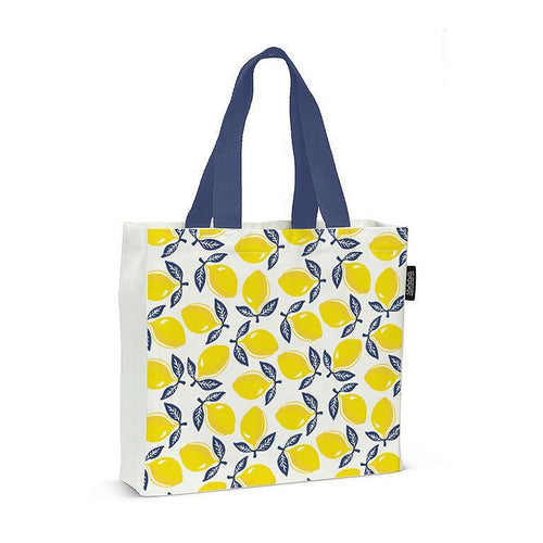 Lemon Print Tote Bag