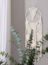 Load image into Gallery viewer, Round Macrame Wall Hanging