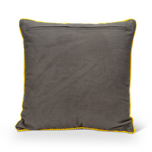 Square Bee & Blooms Pillow