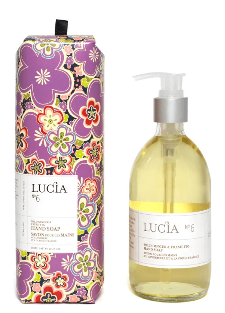Lucia N°6 Liquid Hand Soap Ginger & Fresh Fig