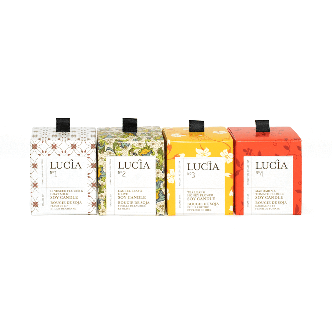 Lucia Assorted Soy Candles Set: N°1