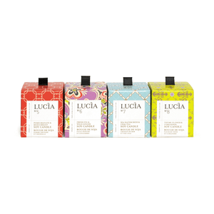 Lucia Assorted Soy Candles Set: N°1