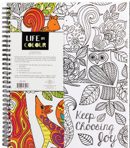 LIFE in COLOUR Non-Dated Planner