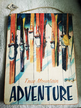Load image into Gallery viewer, True Mountain Adventure Sign-skis