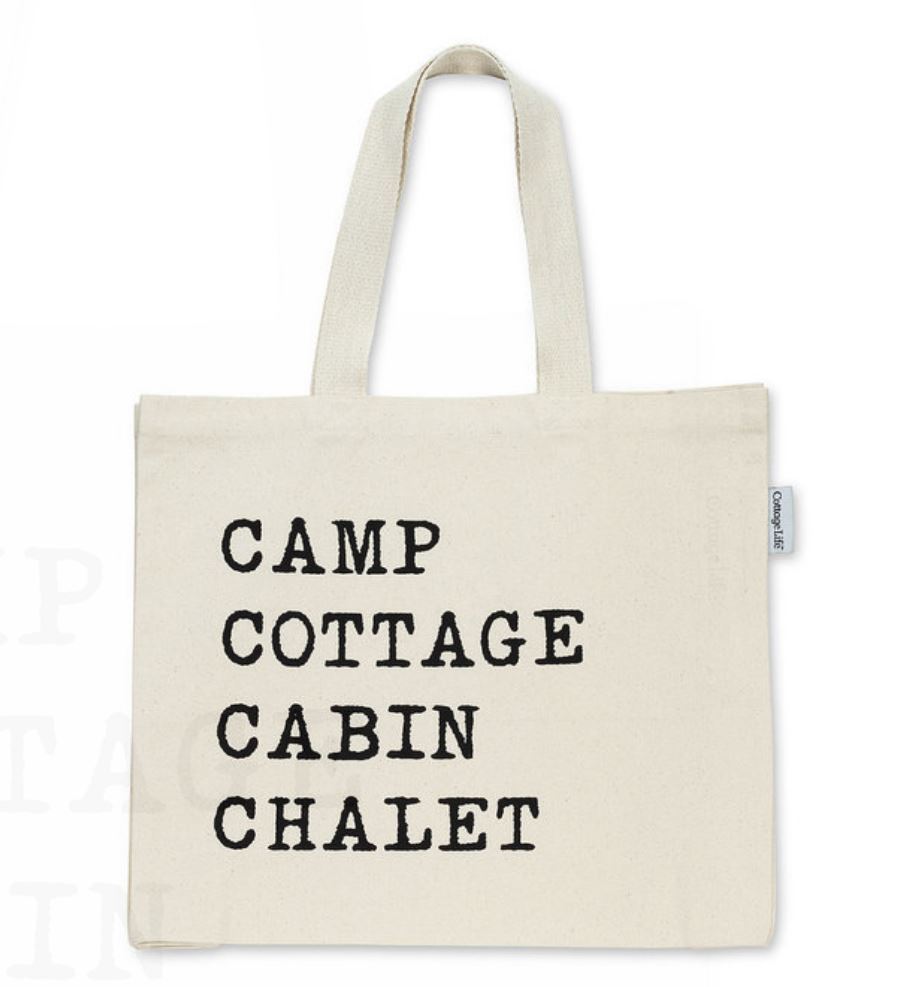 Tote Bag--Camp/Cottage XL