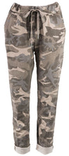 Load image into Gallery viewer, Made in Italy Brand Magic Pants-Joggers Camouflage Print
