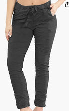 Load image into Gallery viewer, Made in Italy Brand Plain Jogger Pants