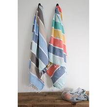 Load image into Gallery viewer, Thick Stripe Turkish Towel