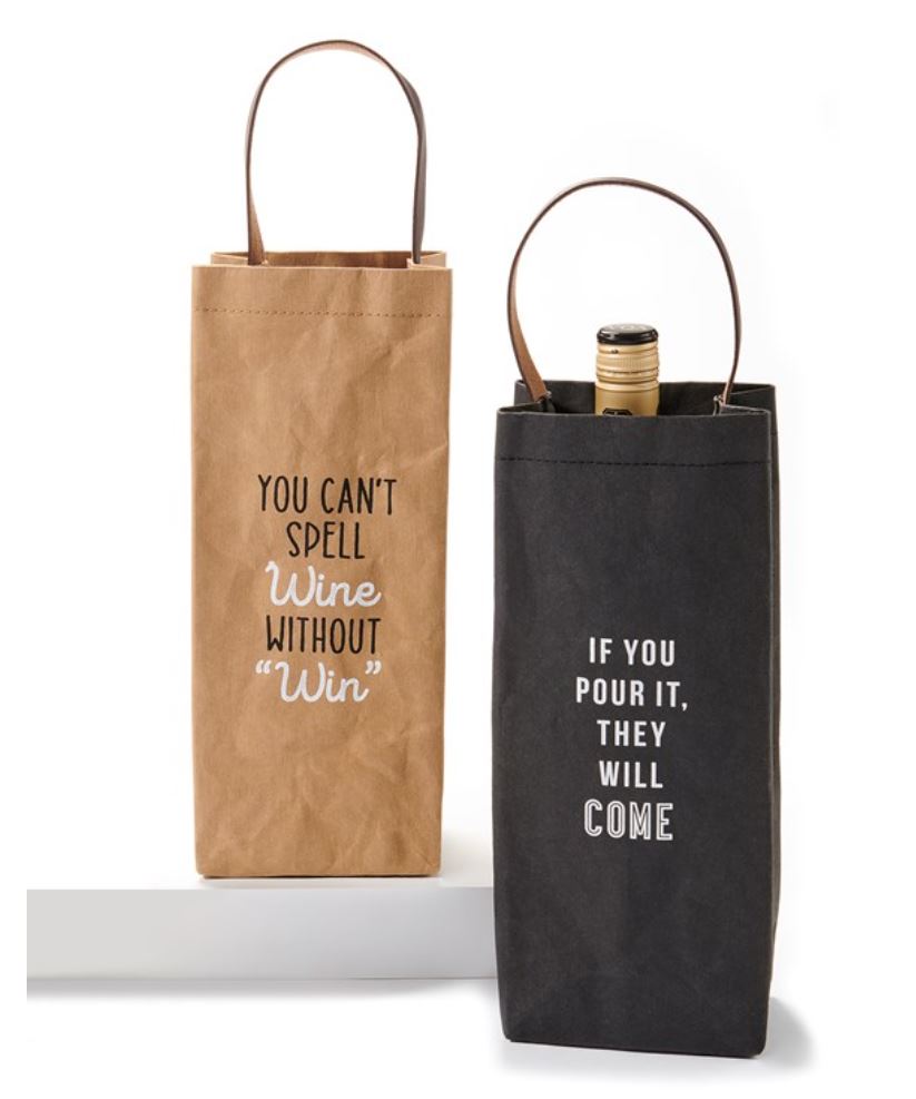 Washable Paper Wine Bags